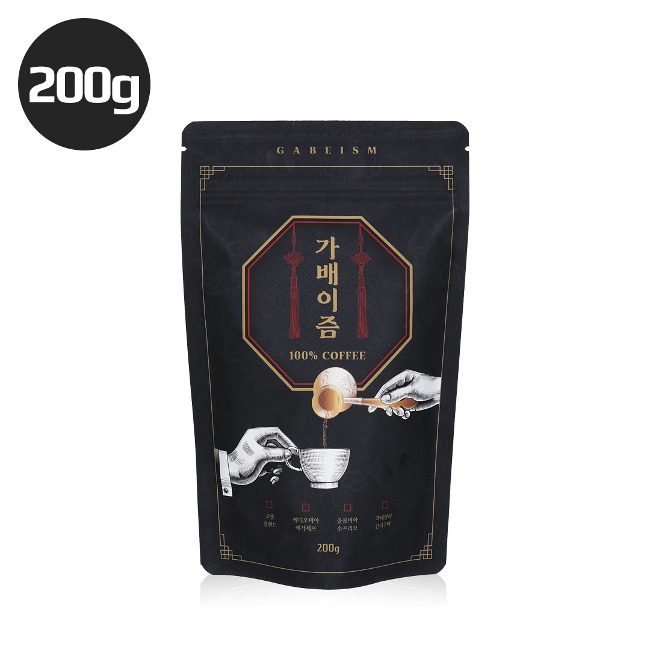 에디오피아 예가체프 원두 200g /가배이즘 커피